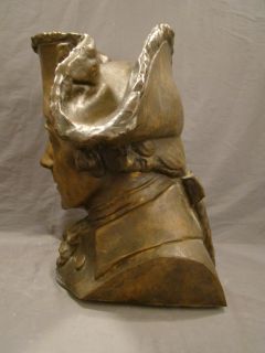 Lifesize Bronze Sculpture Bust British Navy Lord Nelson Statue
