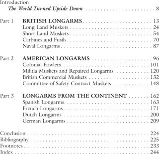 The Smoothbore Longarm in Early America, including British, French