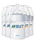 Philips Avent BPA Free 9 Ounce Natural Feeding Bottles (5 Pack)