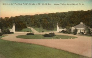 Locust Valley Long Island NY WR COE Estate Albertype Hand Colored