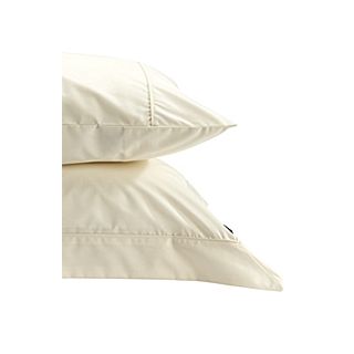 Christy Plain Dye bed linen in cream   