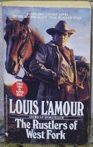 The Rustlers of West Fork by Louis LAmour Book Free U s Shipping