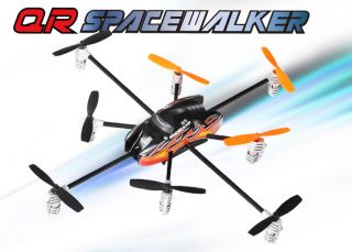 Walkera QR Spacewalker RC Multicopter RTF W/ 6 Axis Gyro Devo 7 Radio