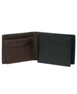 Polo Ralph Lauren Wallet, Pebbled Passcase   Mens Belts, Wallets