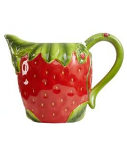 Martha Stewart Collection Serveware, Strawberry Cookie Jar   Serveware