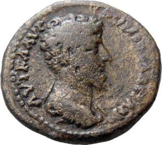 Marcus Aurelius Lucius VERUS AE23 Ancient Roman Coin