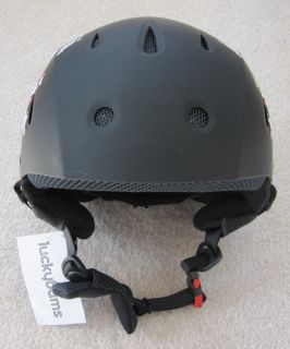 New Lucky Bums Ski Snowboard Helmet Large Adjustable