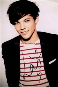 Louis Tomlinson One Direction Signed Autograph Reprint 1