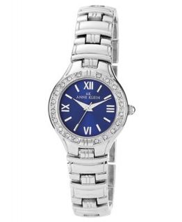 Anne Klein Watch, Womens Silver Tone Bracelet 26mm 10 9605BLSV