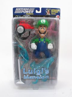Nintendo Power Luigis Mansion Luigi Action Figure