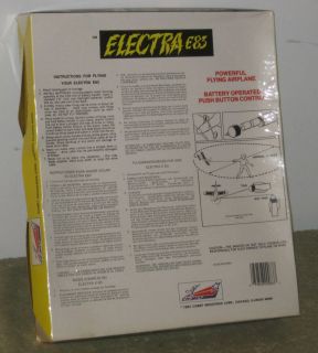 1983 Vintage Comet Airplane Electra E83 Brand New in Box Very RARE