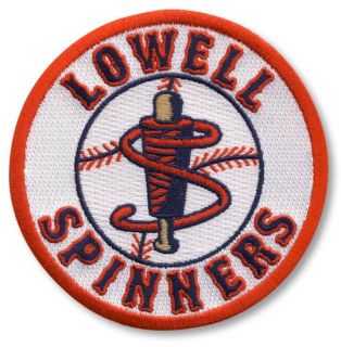 Lowell Spinners Primary Team Logo Jersey Sleeve Minor League Baseball