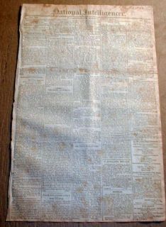 of 1812 newspaper BATTLE of LUNDYS LANE Niagara Falls ONTARIO Canada