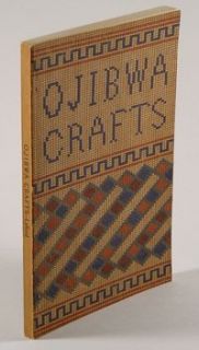 Ojibwa CHIPPEWA Crafts Baskets Weaving Beadwork C