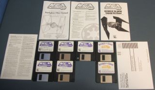 Fighter and Defender of The Empire by LucasArts for Dos PC RARE