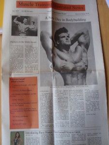 Dan Lurie Muscle Training Illustrated News Bodybuilding Newspaper