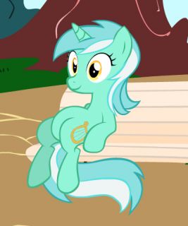 Sitting Lyra Heartstrings My Little Pony Handmade Fan Plush Plushie