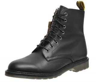 New $170 Dr. Martens Felicity Womens Black Leather 8 Eyelet Boots Air