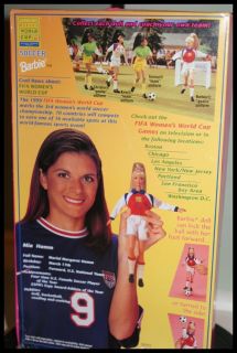 Vintage Barbie Doll MIA Hamm Soccer New 1998