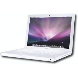 MacBook Core 2 Duo 2 2 GHz 13 3 White 2007 MB062LL B 2GB 120GB