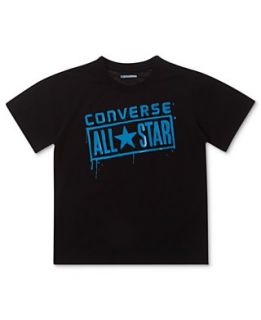 Converse Kids T Shirt, Boys Dripped License Plate Tee