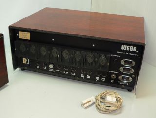 WEGA Typ 3110 Stereo Radio Mit 3405 Zarge Dual 1019 Plattenspieler