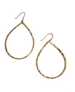 Lucky Brand Earrings, Small Round Gold tone Hoop   Fashion Jewelry