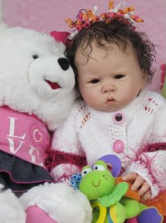 Reborn Maggie Marie Sandy Faber from Pat A Cake Nursery Sweet Asian