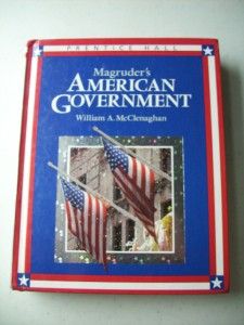 Prentice Hall Magruders American Government Textbook