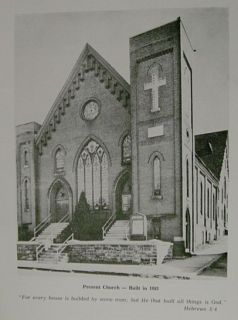 1964 First Methodist Church Program Mahanoy City PA