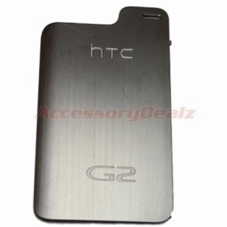 Replacement Back Cover Battery Door Silver Gray for Tmobile HTC G2