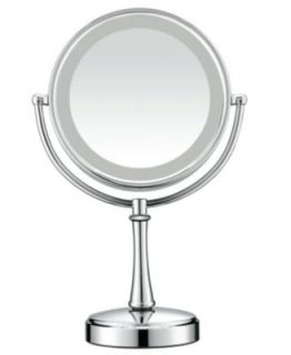 Conair, 7x Magnified Lighted Makeup Mirror, Chrome  