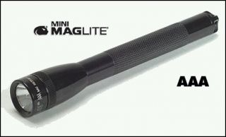 Mini Maglite Torch AAA Black New