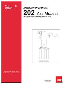Huck 202 Riveter Manual