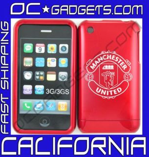 Manchester United MLS Red Cover iPhone 3G 3GS Unlocked