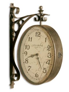 malvina clock item 06714 product description this dual sided wall