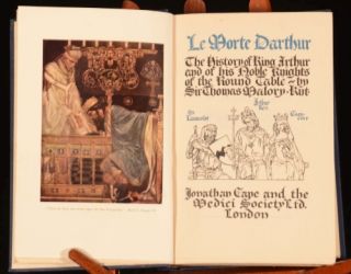 Morte Darthur by Sir Thomas Malory Illustrated in Colour Rusell FLINT