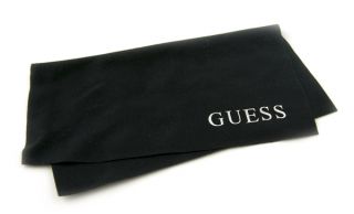 Guess Sunglasses Case in Black with Cleaning Clorth New Original