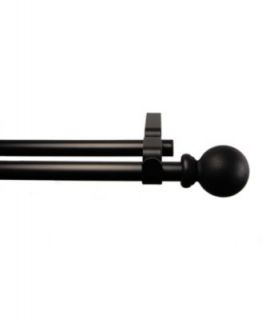 Umbra Window Hardware, Umbra Diverge Double Curtain Rods   Bed in a