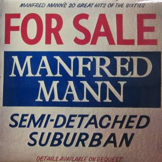 Manfred Mann Vinyl LP Semi Detached Suburban EMI Emtv 19 UK EX EX