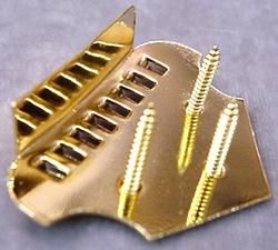 Gold Tailpiece for Bowl Back Mandolin Guitar Maker