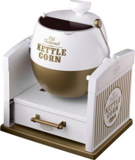 Kettle Corn Popcorn Popper Machine ~ Mini Countertop Sweet Popped Korn