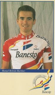 BANESTO Nalini VINTAGE Jersey 1996 CYCLING Shirt SPAIN Camiseta
