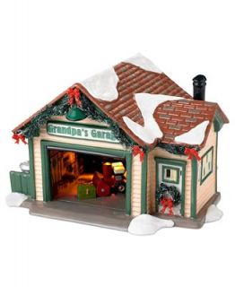 Department 56 Collectible Figurine, Snow Village Grandpas Garage