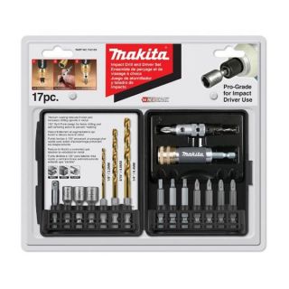 Makita T 00153 17 Piece Impact Driver Drill Accessory Set
