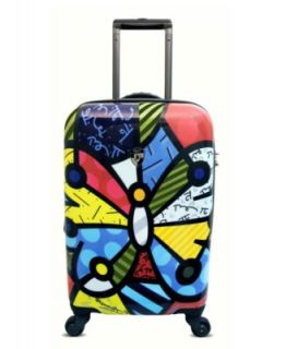 Heys Suitcase, 26 Britto Butterfly Hardside Rolling Spinner