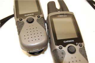 Two Garmin 530HCX GMRS FRS GPS Receivers 2 Way Radios