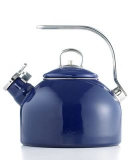 Martha Stewart Collection Tea Kettle, 2.5 Qt. Cobalt