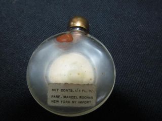 RARE Antique Marcel Rochas Mousseline Mini Perfume Bottle