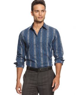 INC International Concepts Big & Tall Shirt, Bradbury Striped Shirt
